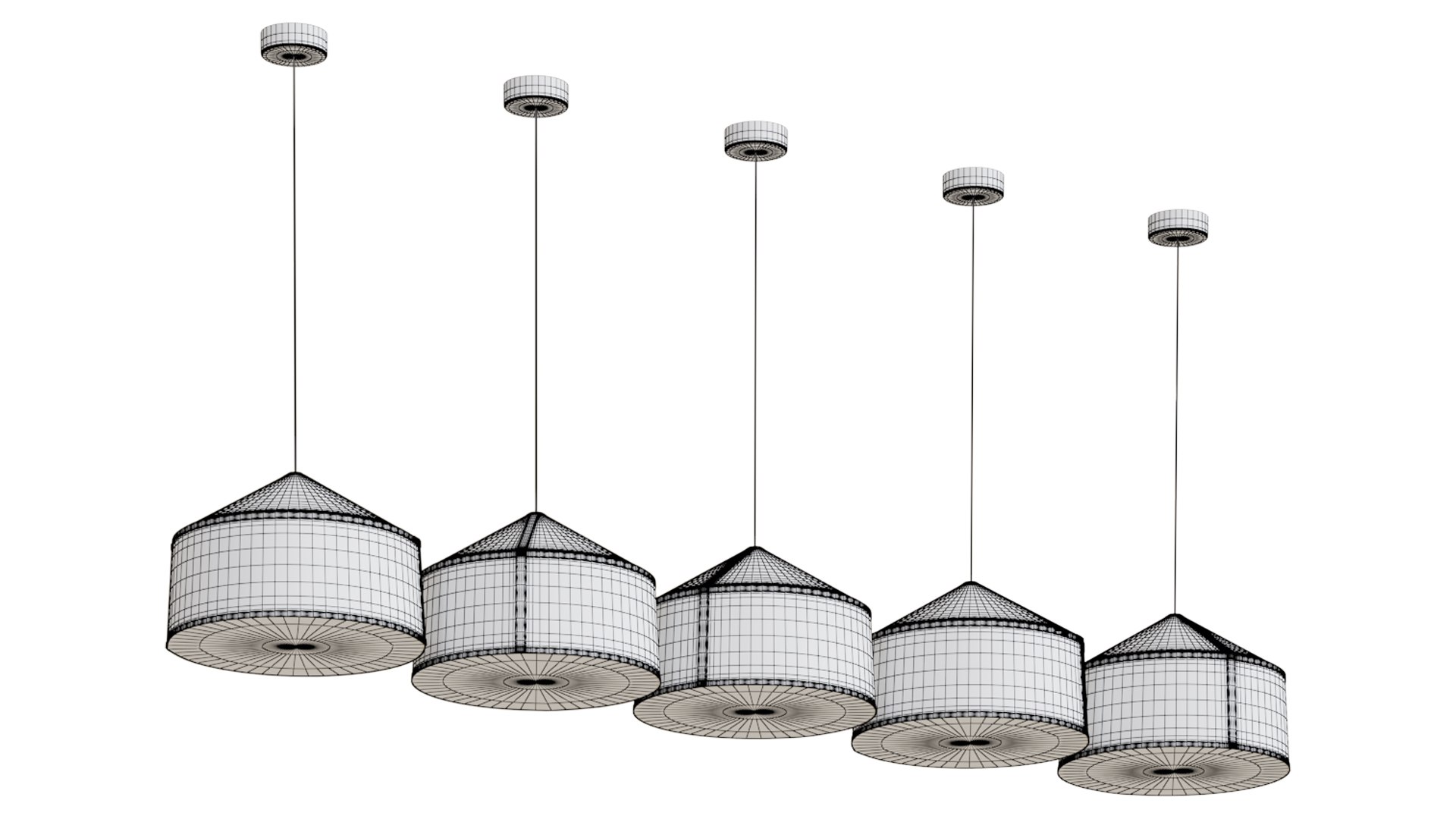 Zenc Marset Pendant 3D Model - TurboSquid 2406621