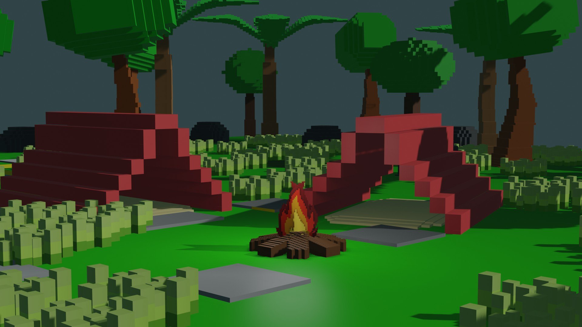 3D sand box land model - TurboSquid 1943423