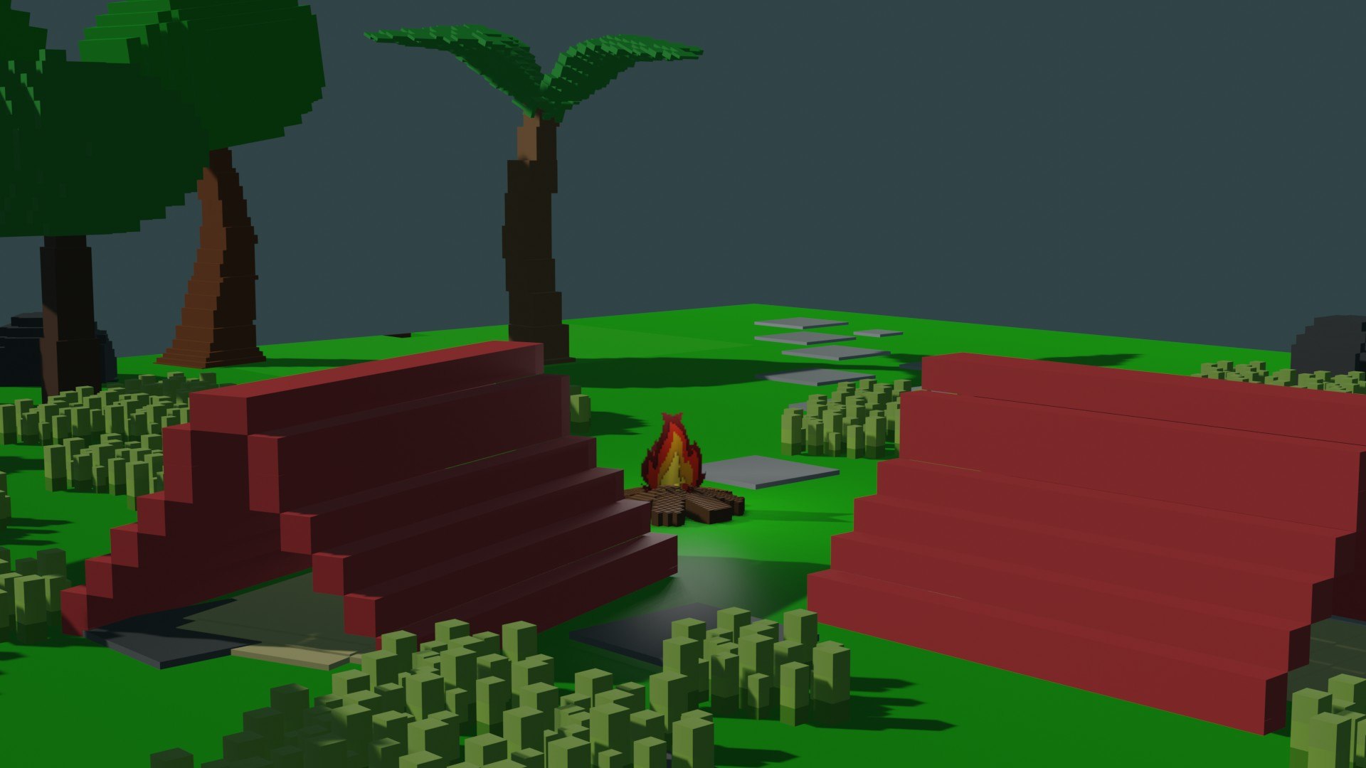 3D sand box land model - TurboSquid 1943423