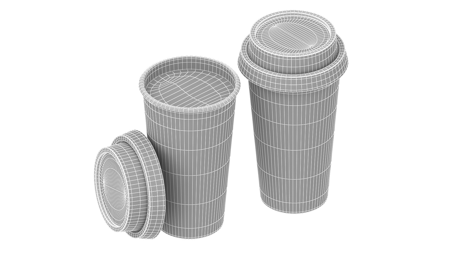 3D Paper Coffee Cup Model - TurboSquid 1974476