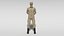 Low Poly Cartoon Soldier