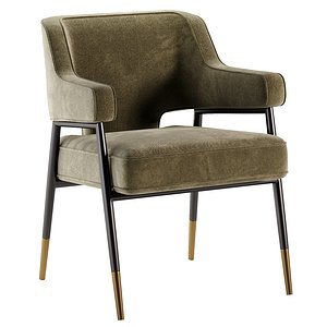 3D Derome Dining Armchair - Polo Club Stone 2015 model