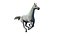 horse animation mocaps 3D model