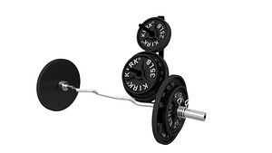 fbx curling bar weight set