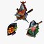 torba 3x Plecak Sushikiller
