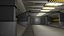 Sci Fi Corridor Underground Tunnel