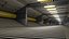 Sci Fi Corridor Underground Tunnel
