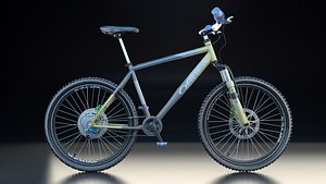 3ds max mountain bike