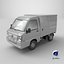Subaru Sambar 2011 Panel Van 3D model