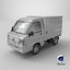 Subaru Sambar 2011 Panel Van 3D model