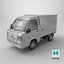 Subaru Sambar 2011 Panel Van 3D model