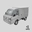 Subaru Sambar 2011 Panel Van 3D model