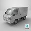 Subaru Sambar 2011 Panel Van 3D model
