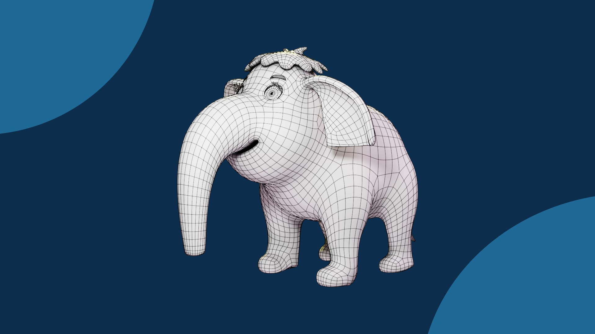 Elephant 3D Cartoon Rigged Model - Blender 3D - TurboSquid 2222099