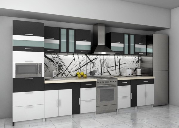 3d kitchen design interior
