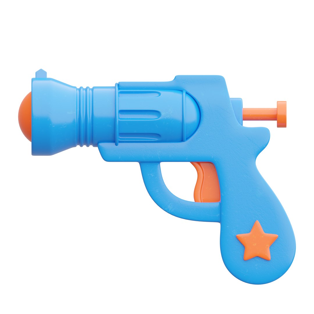 3D Toy Gun Model TurboSquid 2092204