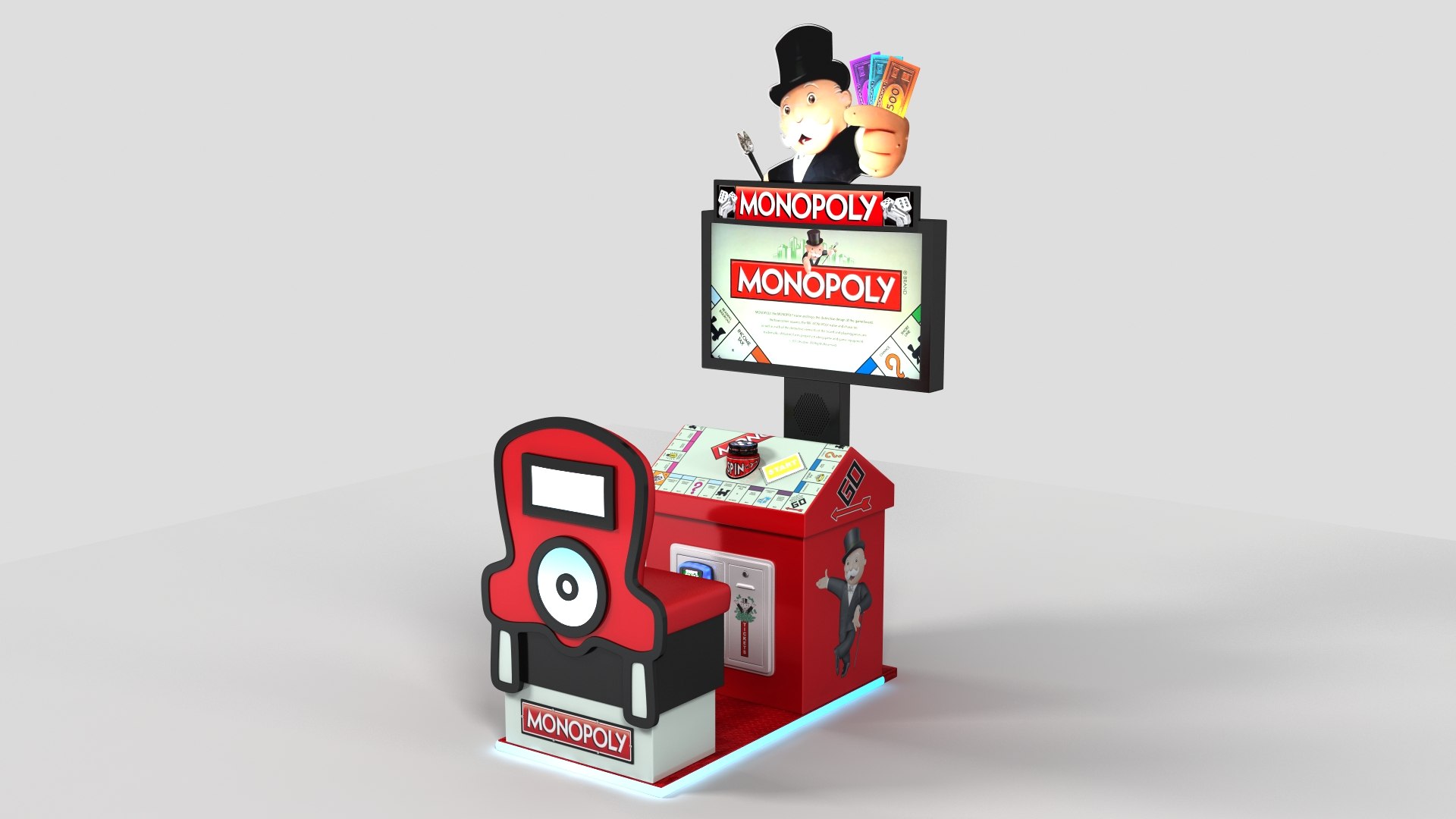 monopoly arcade machine