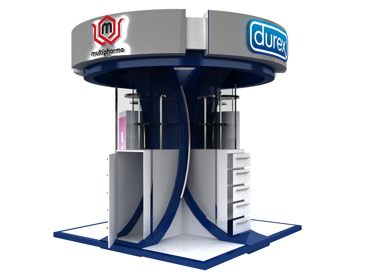 Stand Exhibition Booth 3D - TurboSquid 1669999