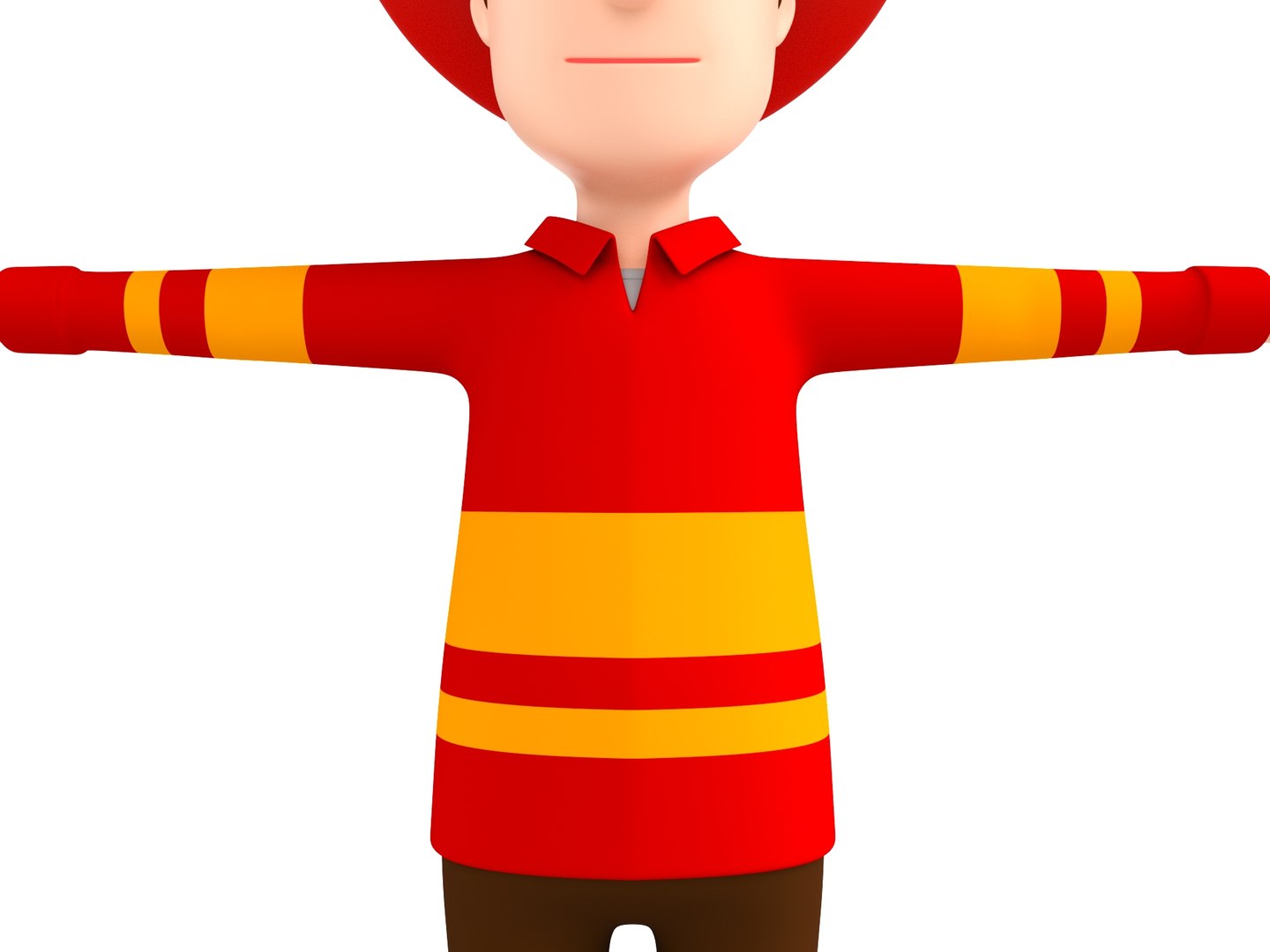 Firefighter Character 3D Model - TurboSquid 1612699