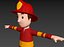 CartoonMan037-Feuerwehrmann
