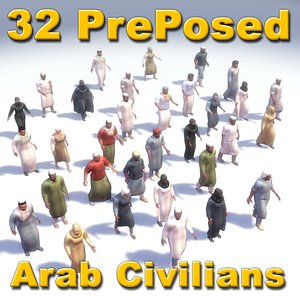 Arab Civilians x32