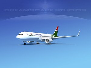 airlines boeing 767 767-300 dwg