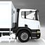 Gru posteriore del camion della spazzatura