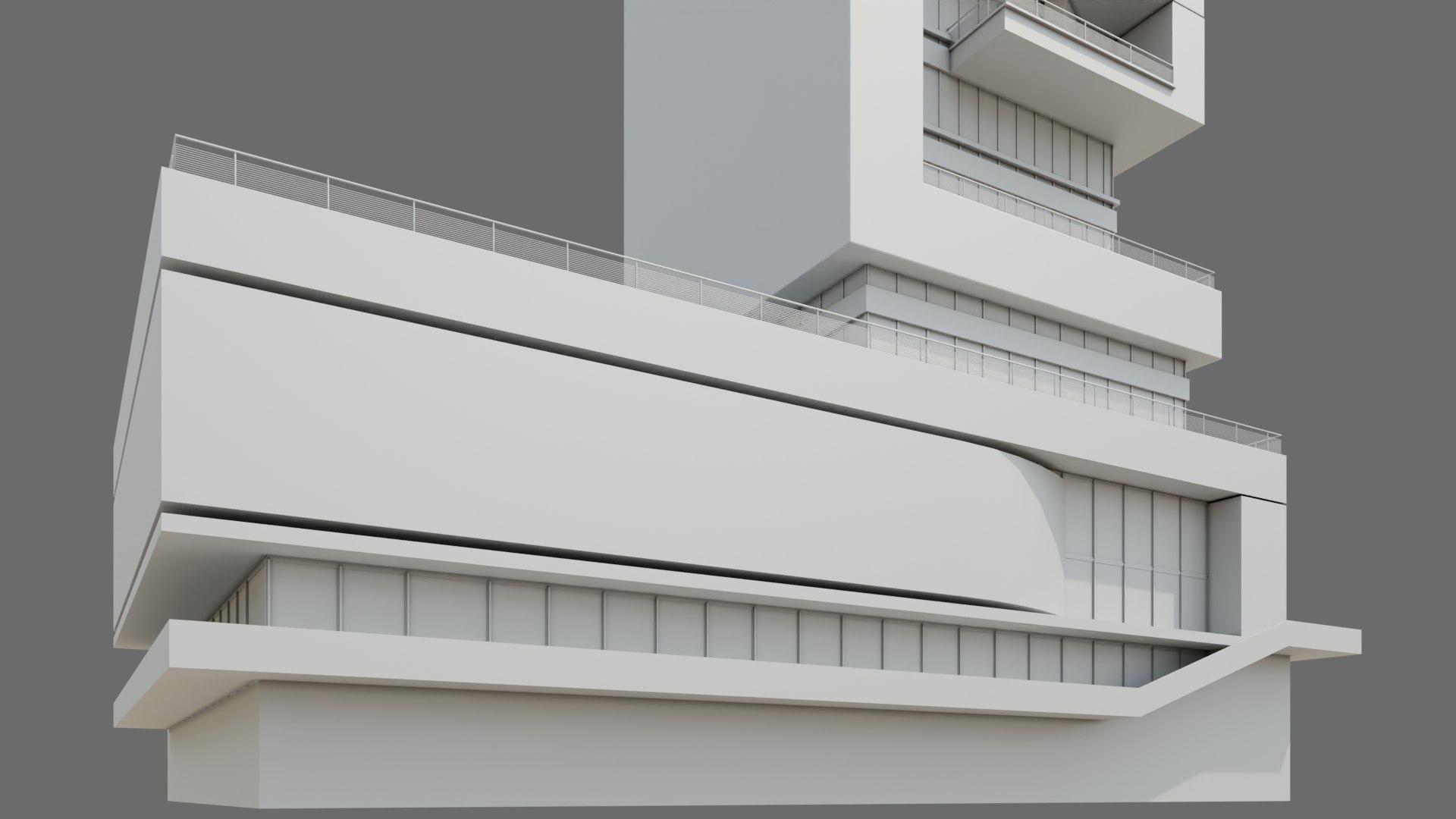Curated visual reference: Airflow Modeling For High Rise Buildings Reference: 3D Model High Rise Building
