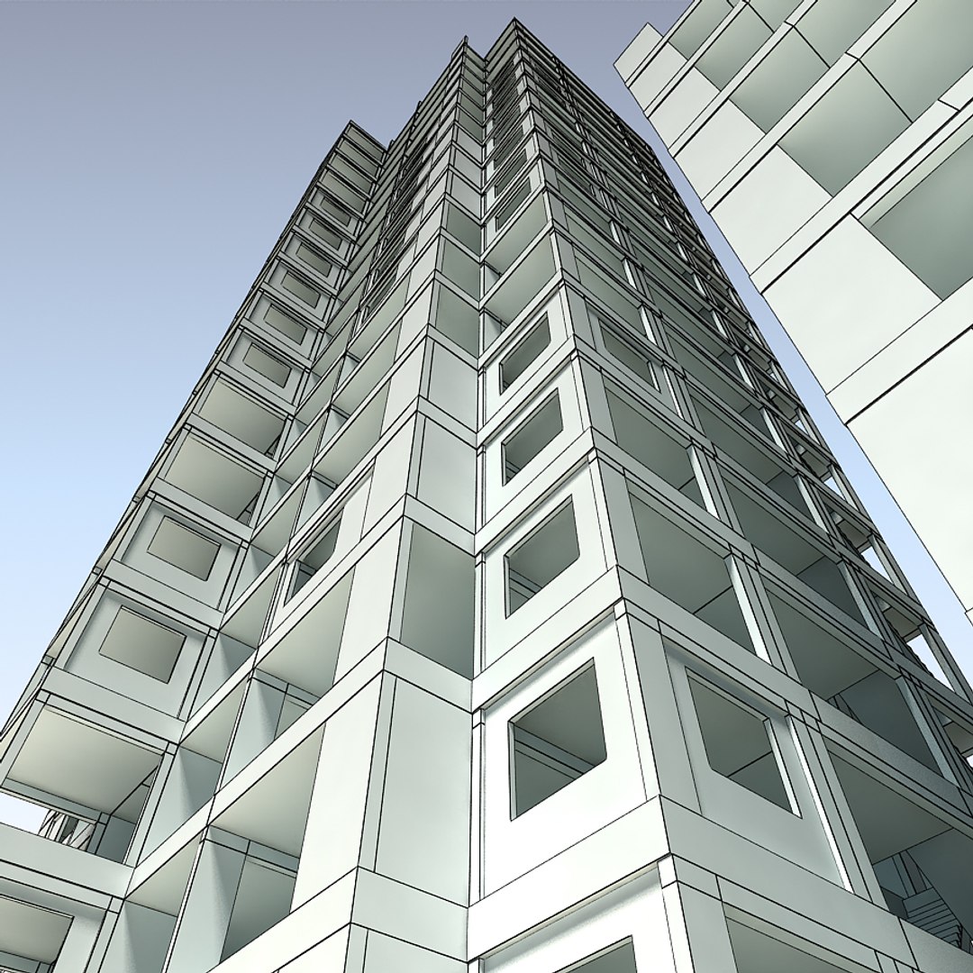 building construction 3d model