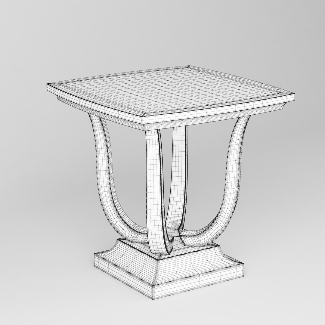 Modern Side Table 001 3D Model - TurboSquid 2260721