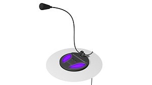 3D Microphone garniture for computer