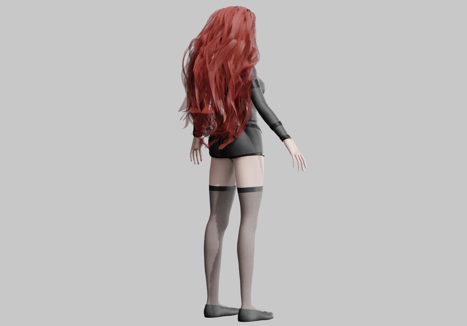 Pretty Beautiful Woman V40217 3D Model - TurboSquid 2279498
