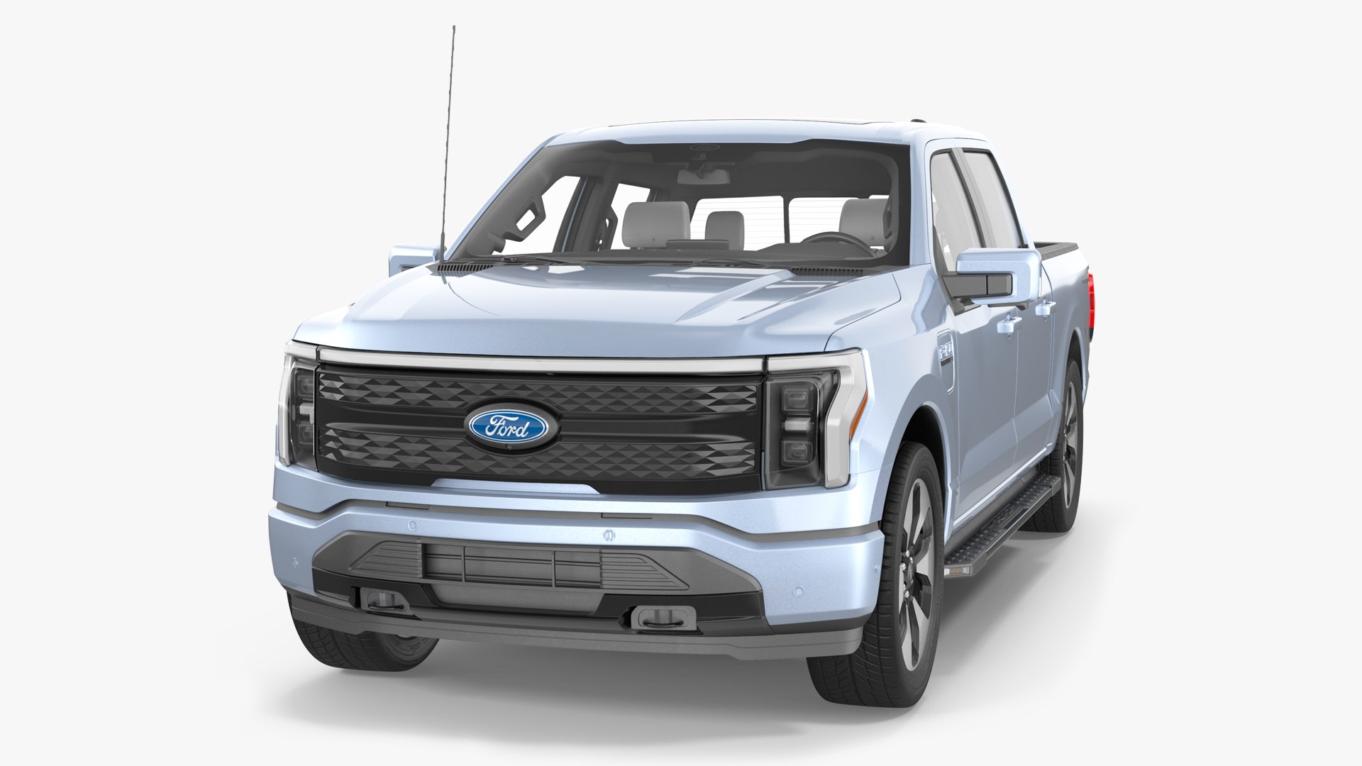 Ford F-150 Lightning 3D model preview