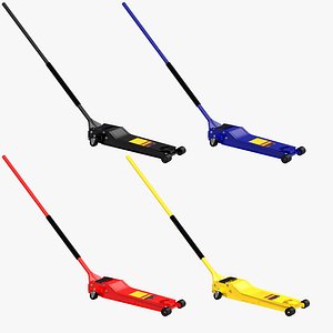 floor jack 3d model