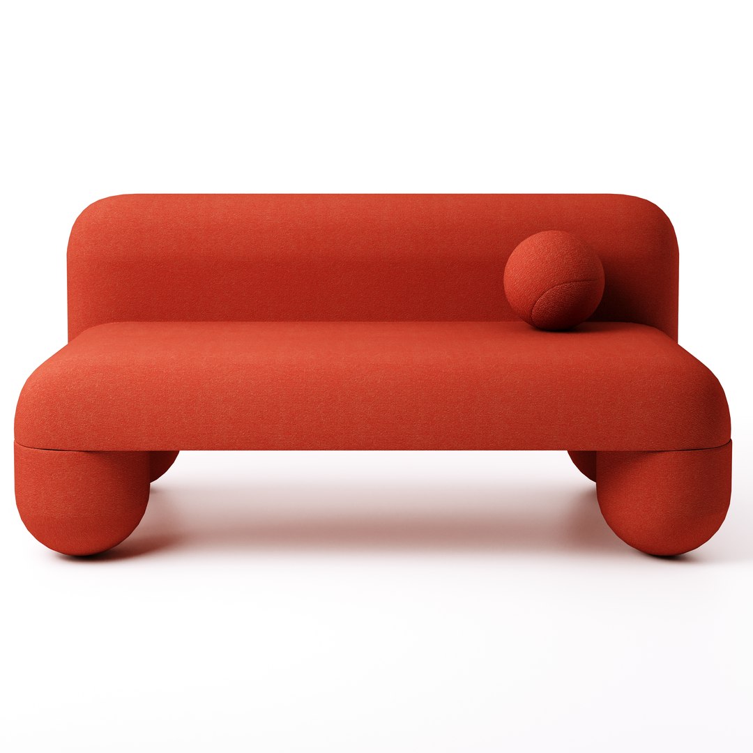Free 3D Noom Sofa Hello TurboSquid 2271366