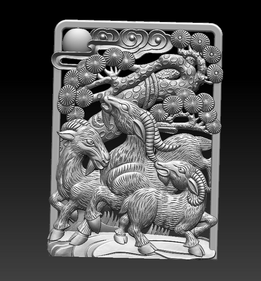 3D Stl Ram Model - TurboSquid 1286157