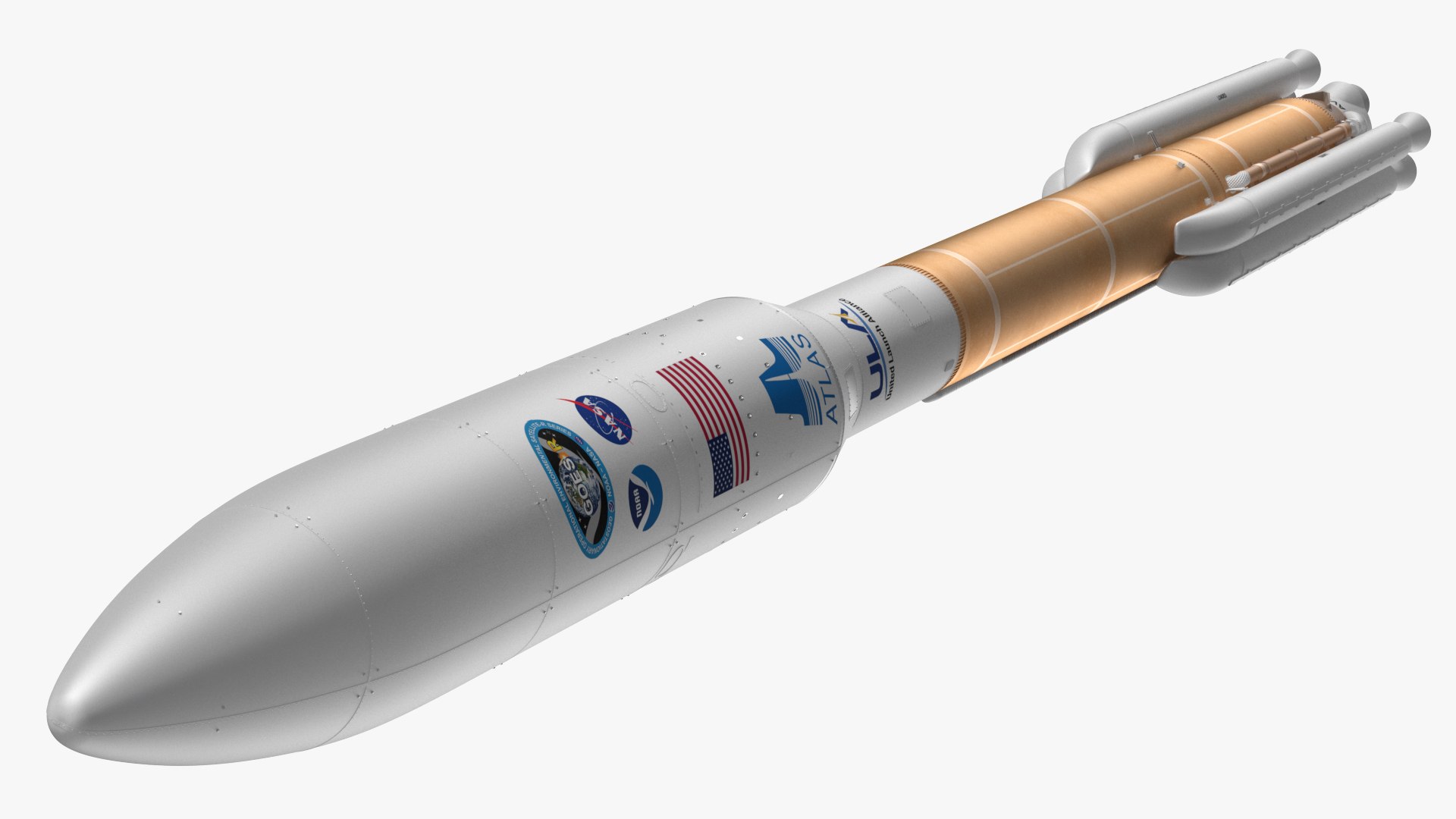 Atlas 500 series expendable model - TurboSquid 1441039