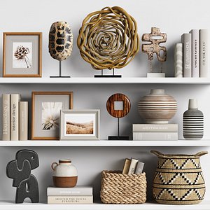 decor set 3D model