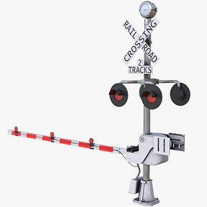 Railroad Crossing 3D Models for Download | TurboSquid