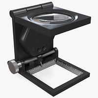 Foldable Magnifier with LED Light