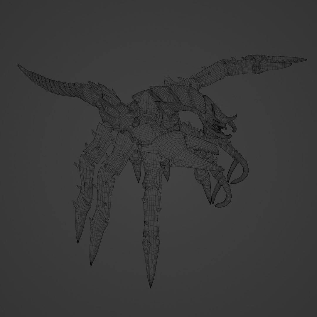 Insect PBR Low-poly 3D model 3D - TurboSquid 1950070