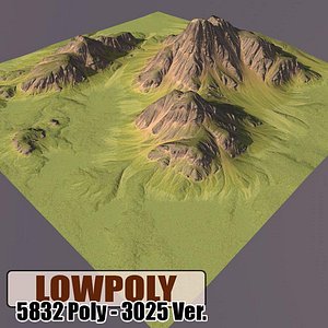 Lowpoly Mountain Z96