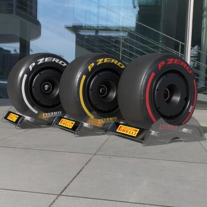 3D F1 2024  Dry  Tyres