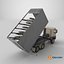 3D Shahed-136 Drone Launcher Truck - Military UAV Launch System 3D Model model