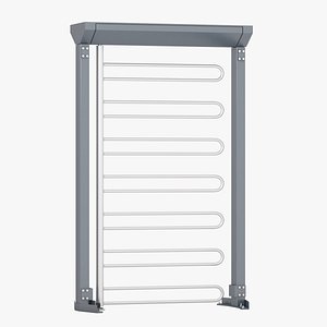 security gate 3D model