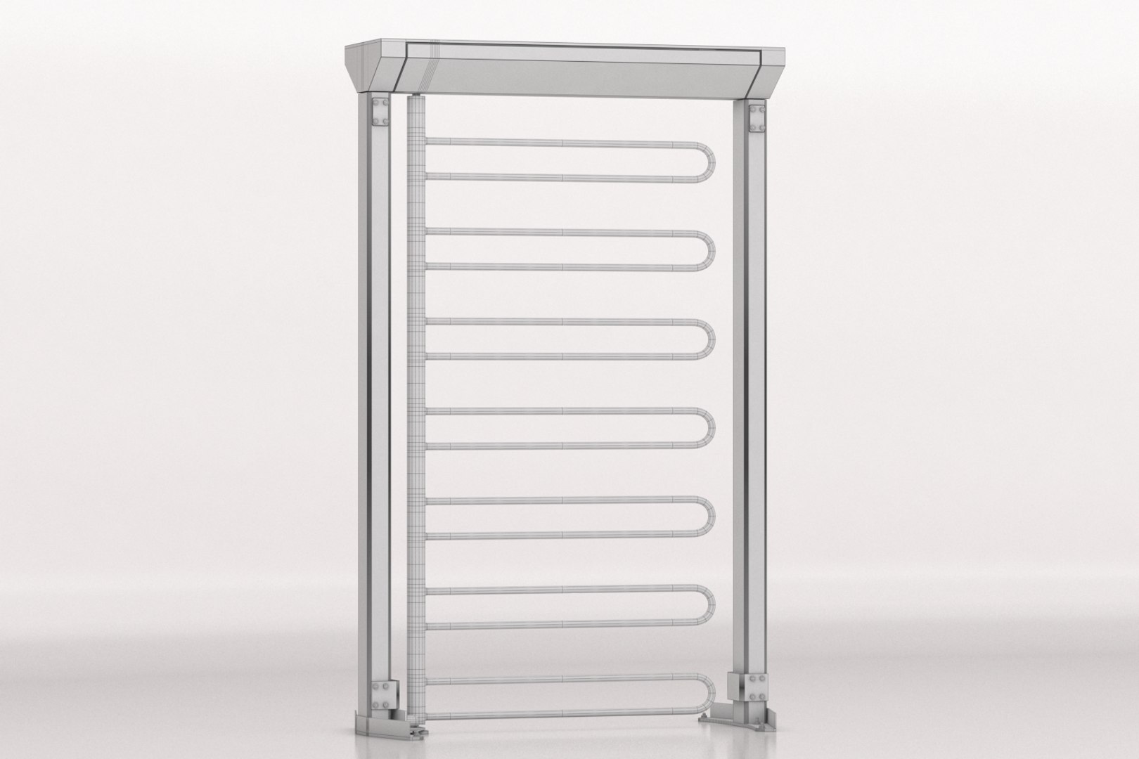 security gate 3D model https://p.turbosquid.com/ts-thumb/MI/FgjJ9E/v37ZY75D/securitycheckacsir_wf/jpg/1559806775/1920x1080/fit_q87/0a9861467ec6888edd9eecd105b07f03b65f0da5/securitycheckacsir_wf.jpg