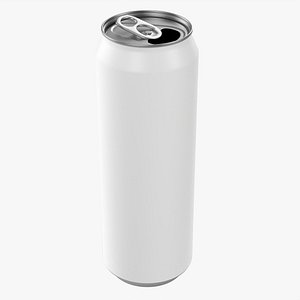 Opened standard beverage can 568 ml 19-2 oz 1 pint