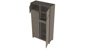 militarycloset01OBJ editable