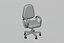 Chaise de bureau dessin animé 01