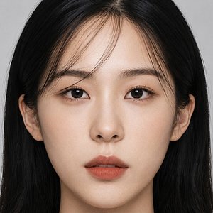 Seo Eun-soo Head - No Hair - Low poly head 3D model